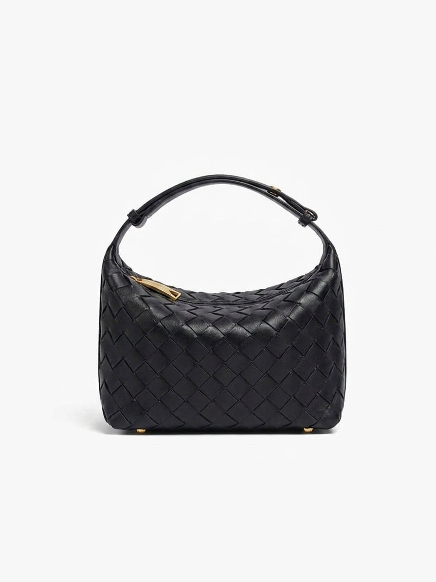 Mini gevlochten tas Mica