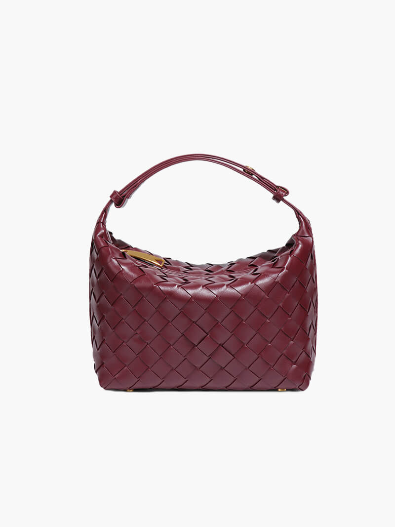 Mini gevlochten tas Mica