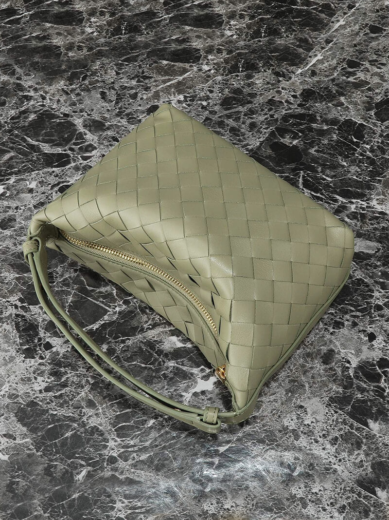 Mini gevlochten tas Mica