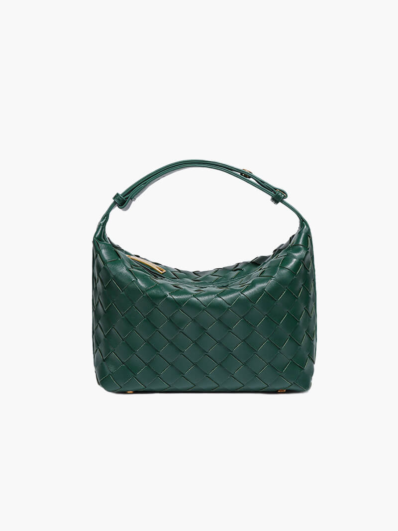 Mini gevlochten tas Mica