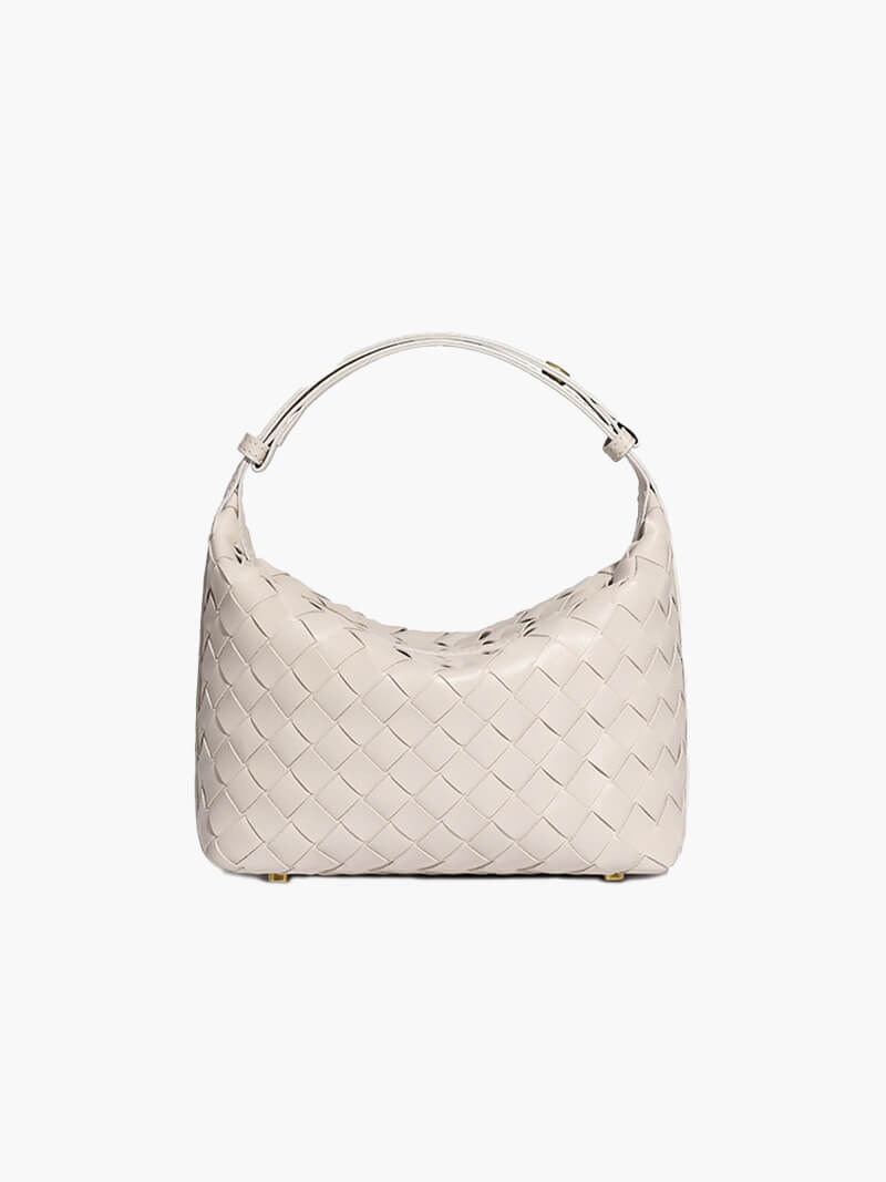 Mini gevlochten tas Mica