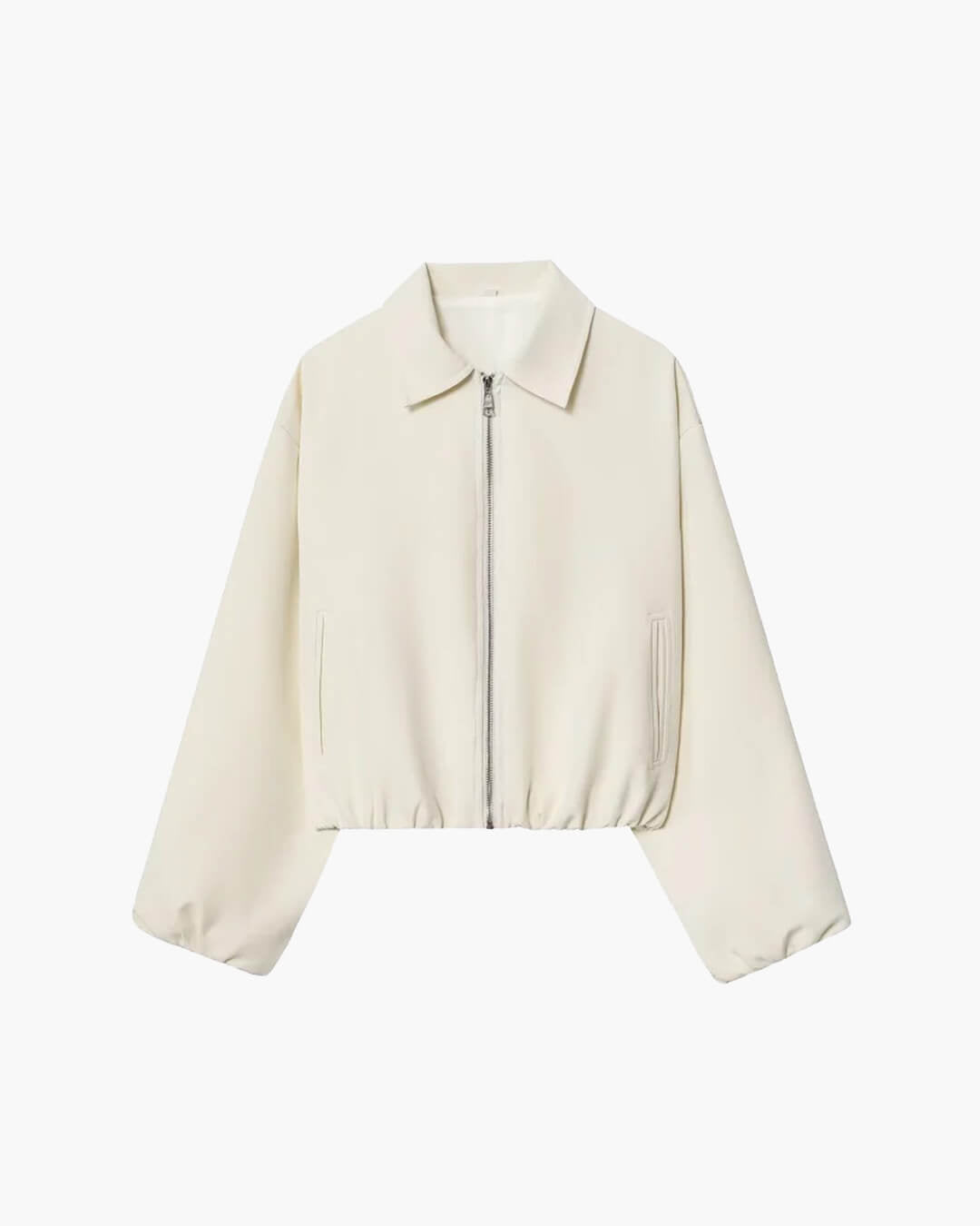 Midori bomberjack met pofmouwen