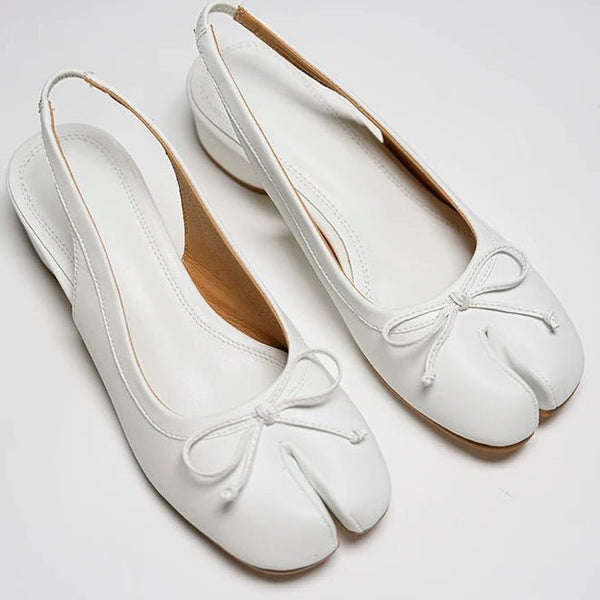 Miriam ballet-Mary-Jane-hakken met gespleten neus