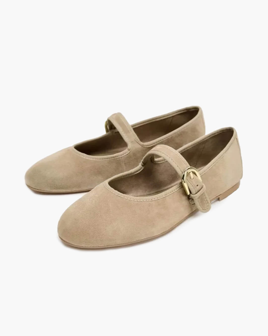 Morgana suède ballerina's