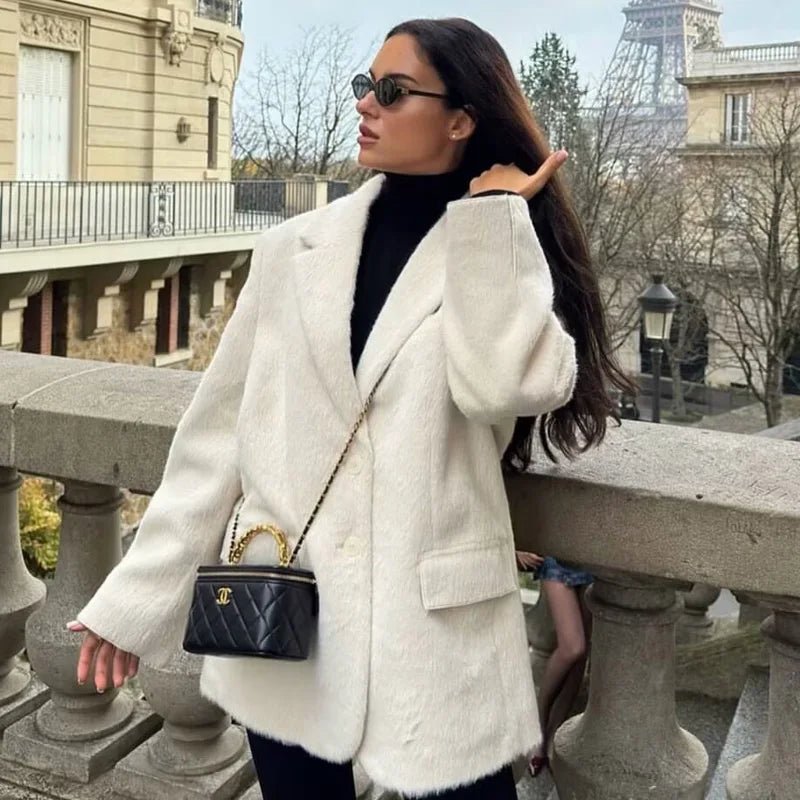 Noemi-gestructureerde blazer