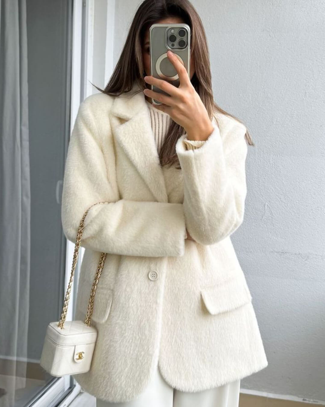 Noemi-gestructureerde blazer