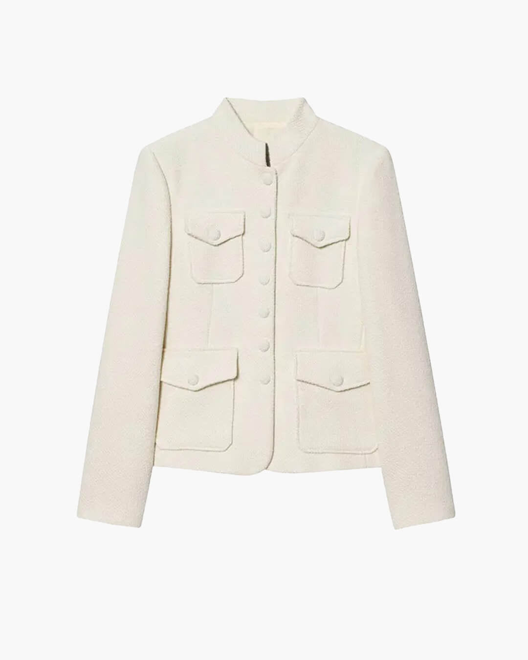 Ophelia blazer met knopen aan de voorkant en zakken