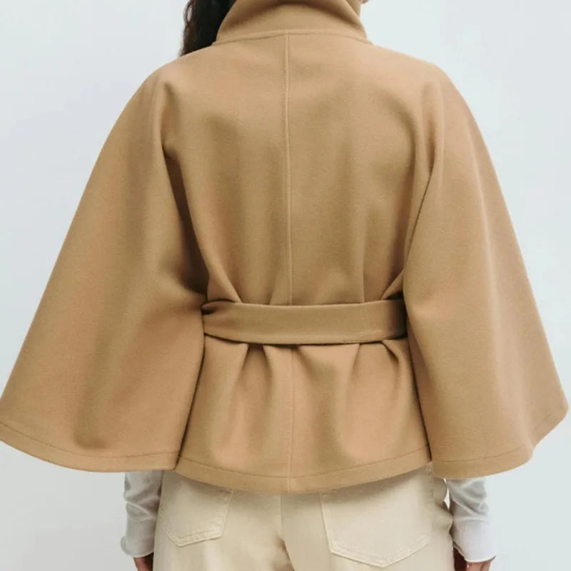 Oversized jack met riem