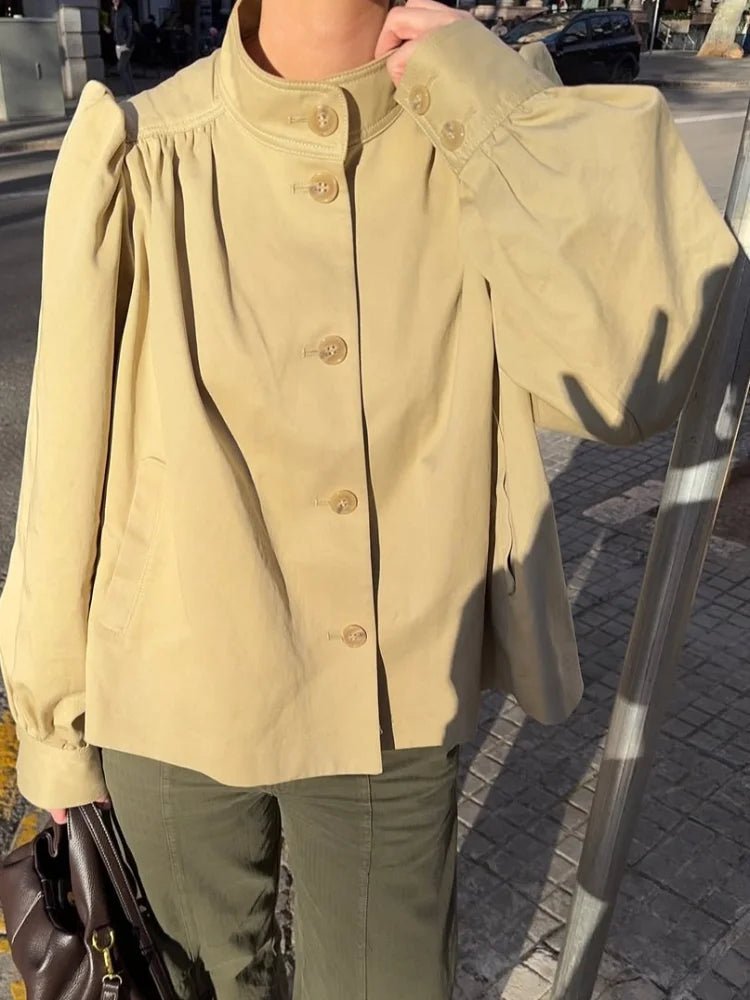 Pia jasje met pofmouwen