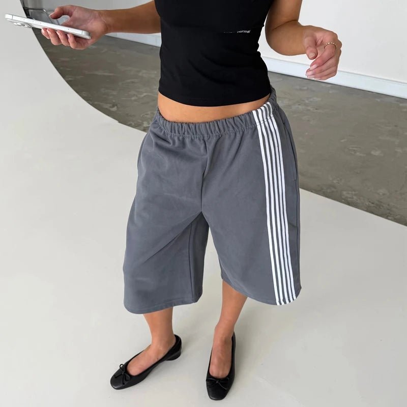 Pixie vintage baggy bermuda-joggingbroek