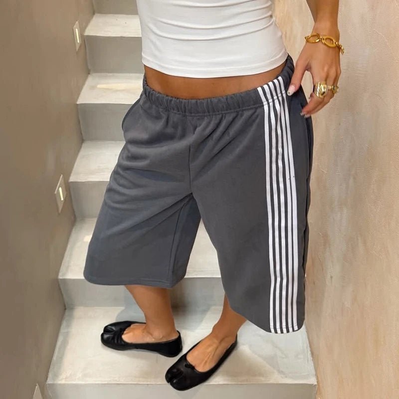 Pixie vintage baggy bermuda-joggingbroek