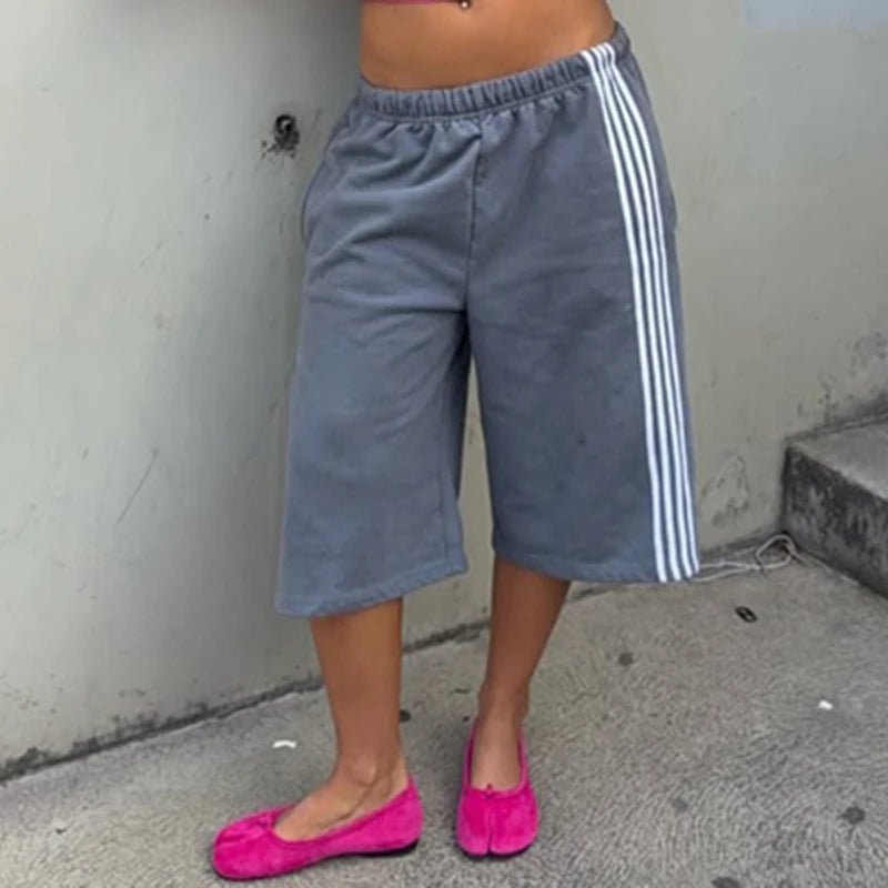 Pixie vintage baggy bermuda-joggingbroek