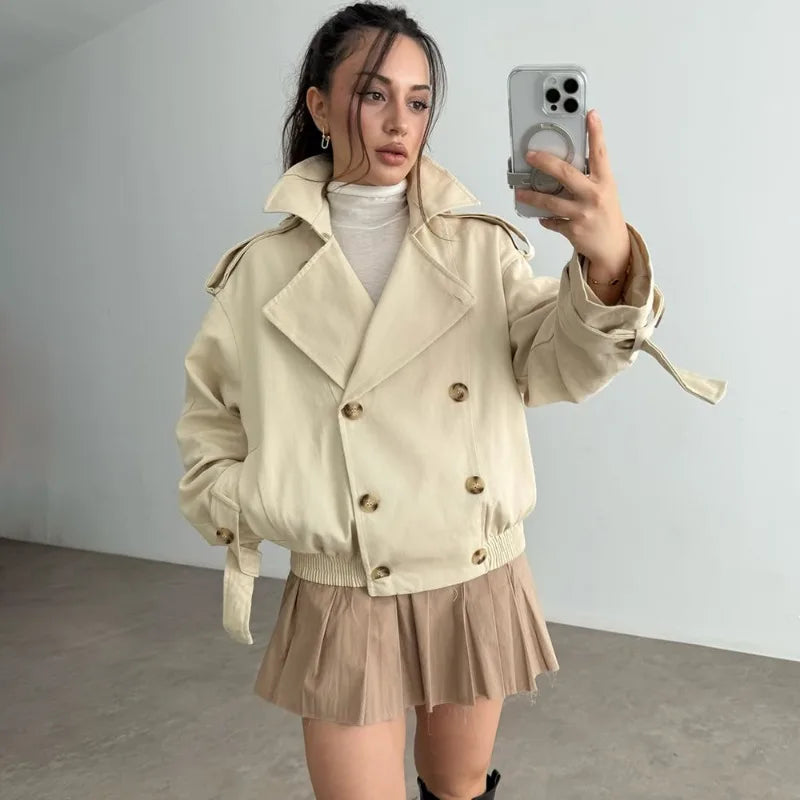 Oversized pluchen jas