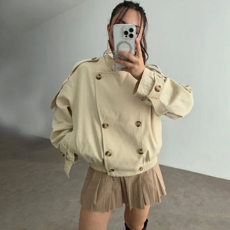 Oversized pluchen jas