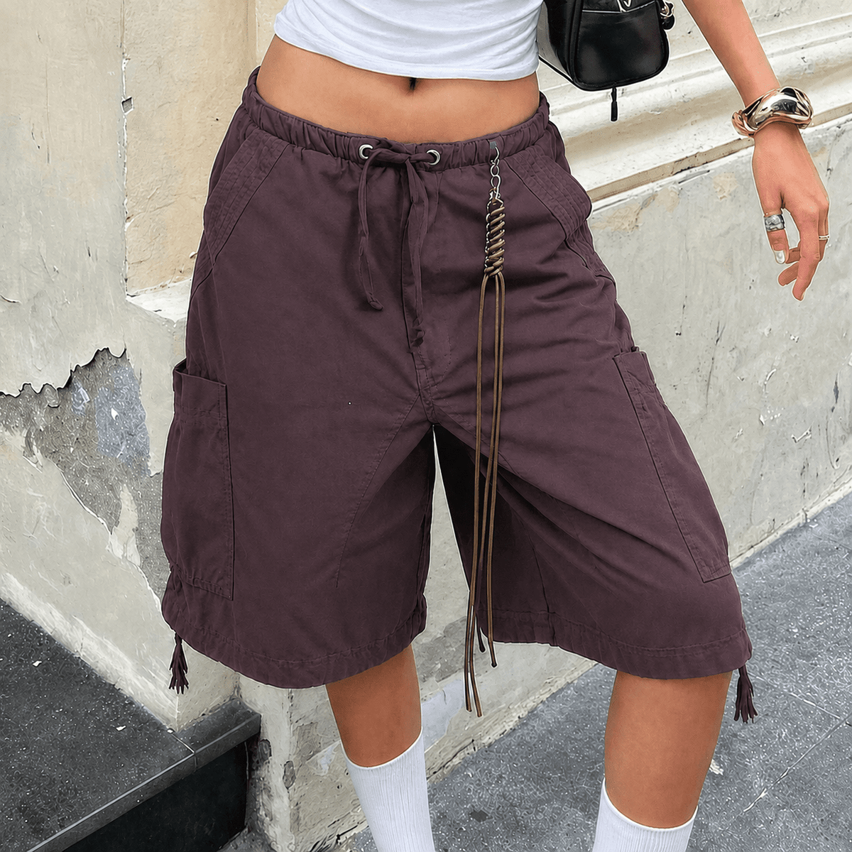 Riley baggy cargoshorts van denim