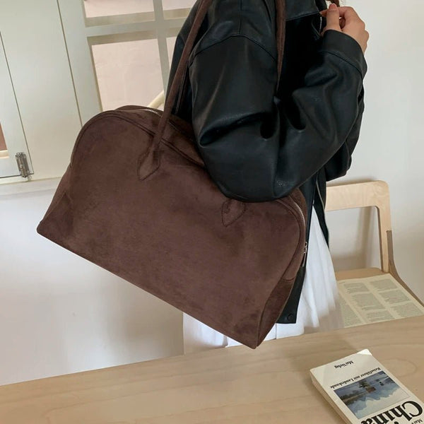 Sandra suède tote bag