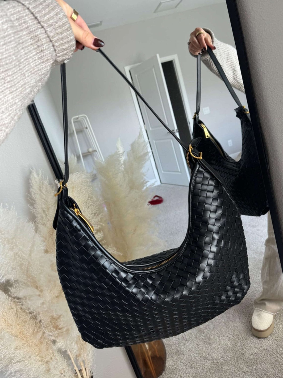 Scarlett geweven totebag