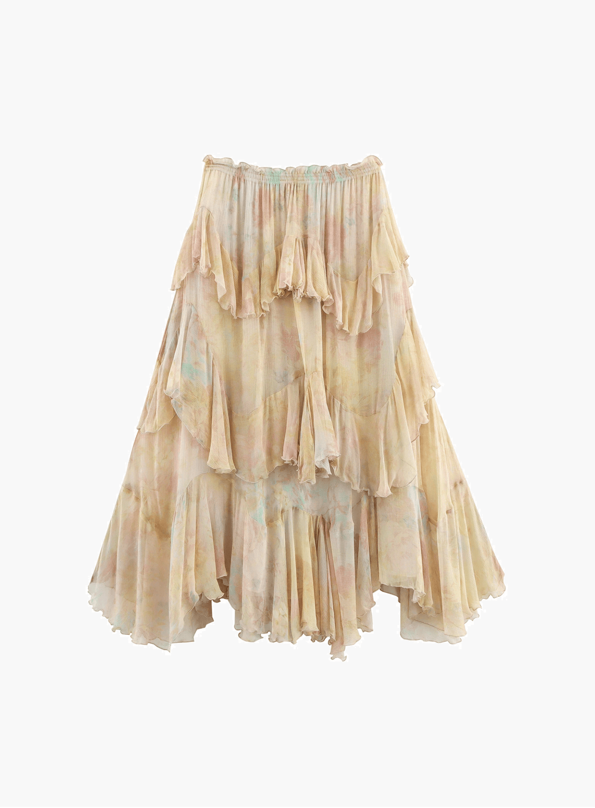Serena boho-maxirok met laagjes