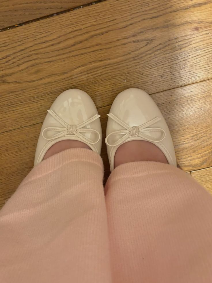 Suzette ballerina's met strik