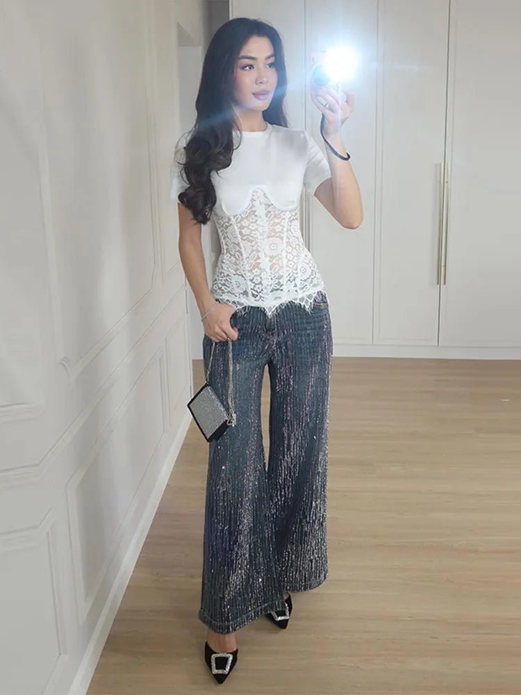 Suzie kanten corsettop