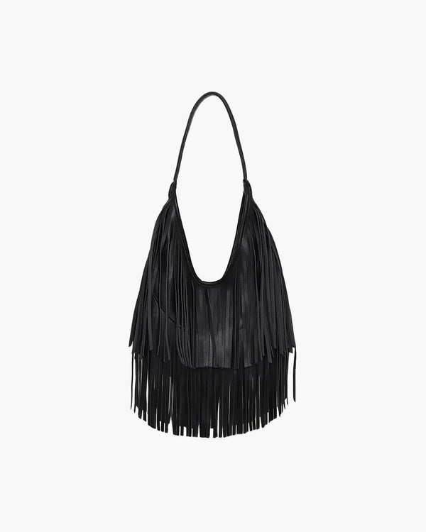 Tatiana hobo-tas met franjes
