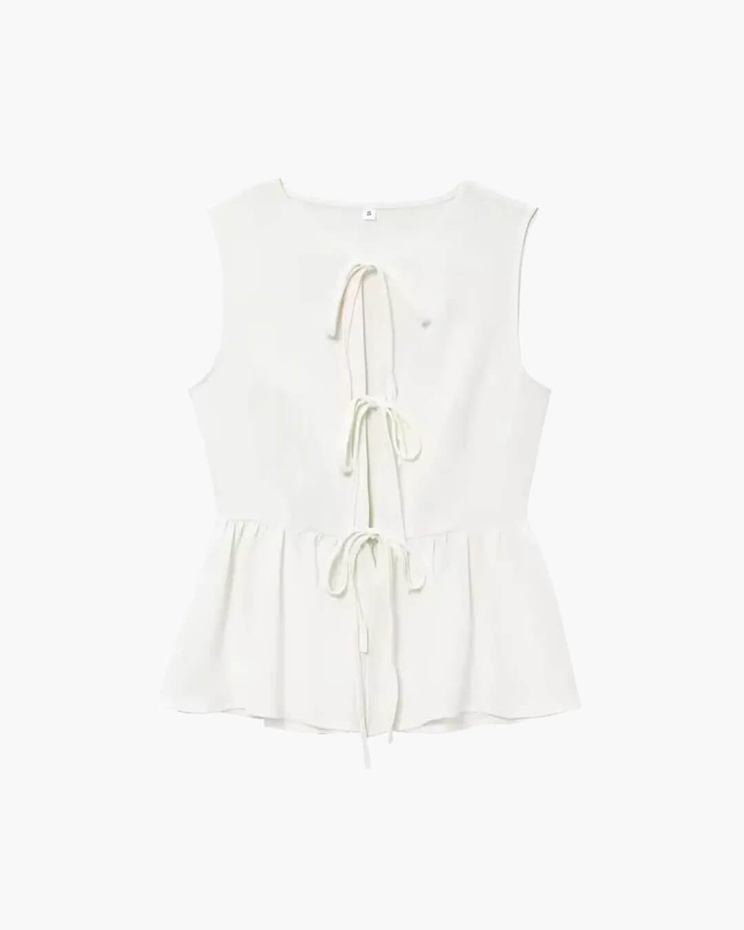 Vianne set met vest met strik aan de voorkant en broek