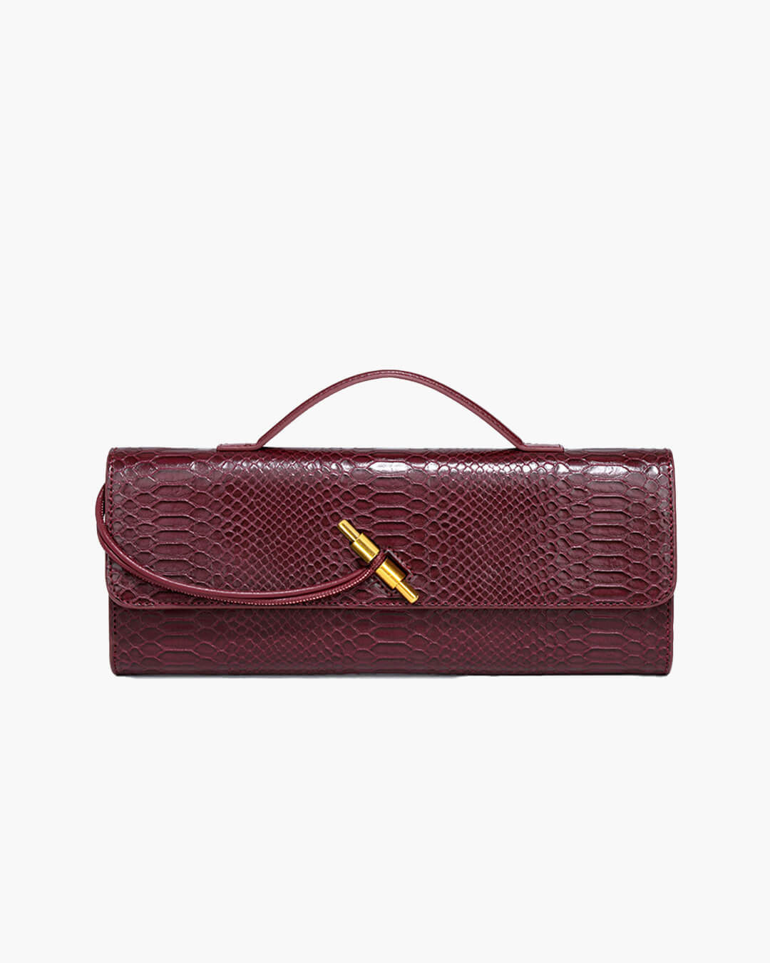 Vivienne tas met krokodillenprint