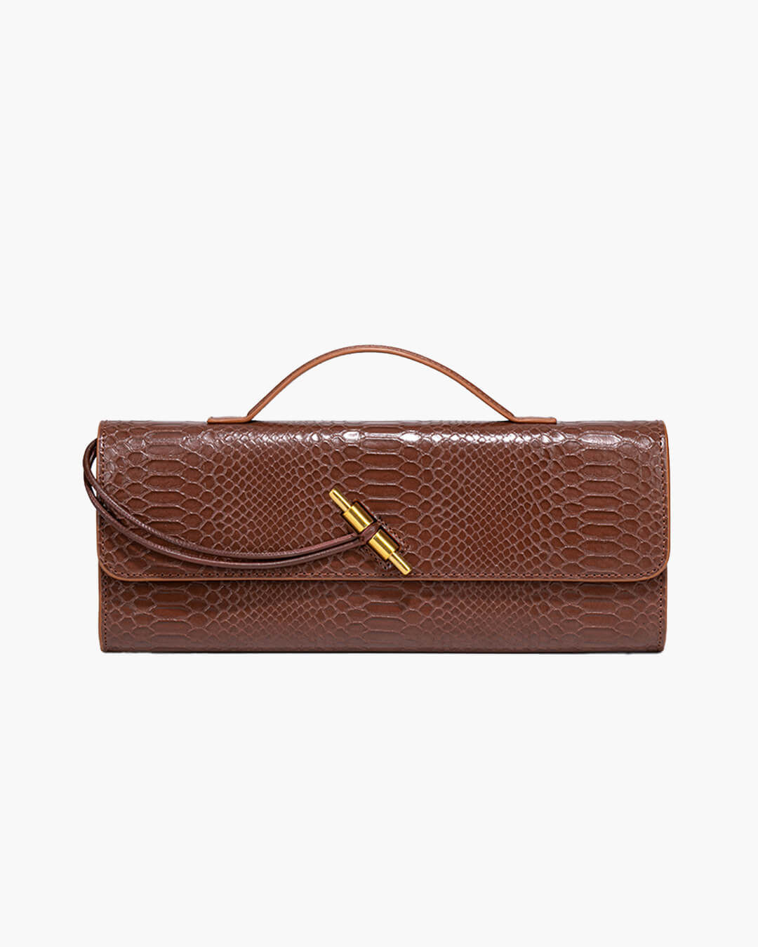 Vivienne tas met krokodillenprint