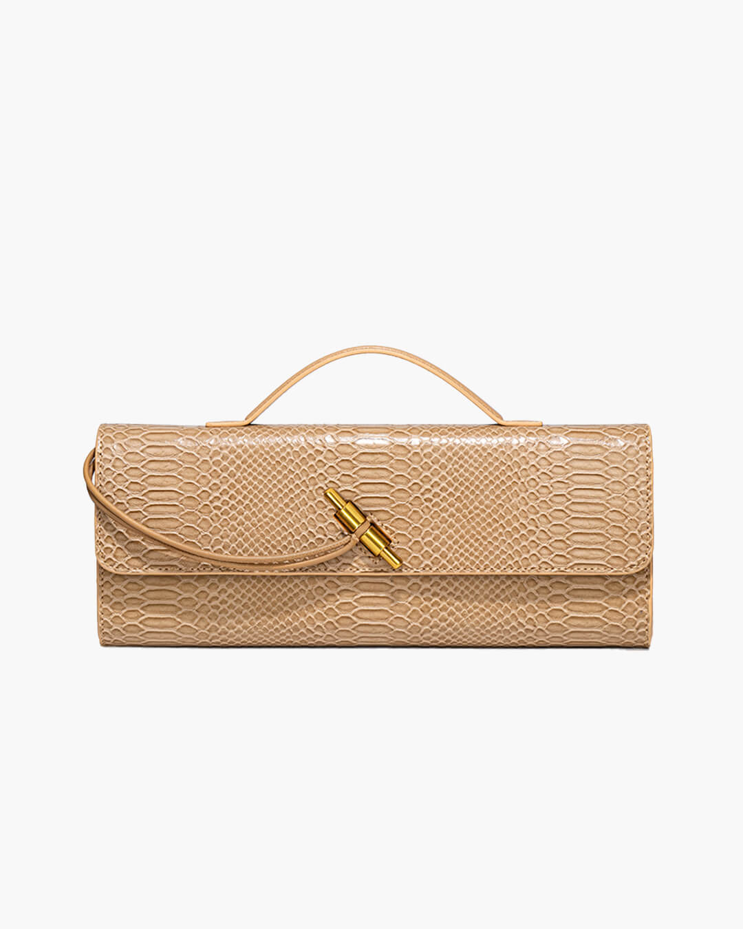 Vivienne tas met krokodillenprint