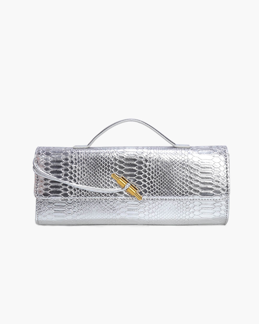Vivienne tas met krokodillenprint
