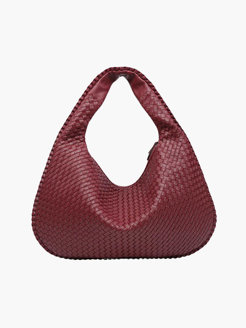 Gevlochten tas XL