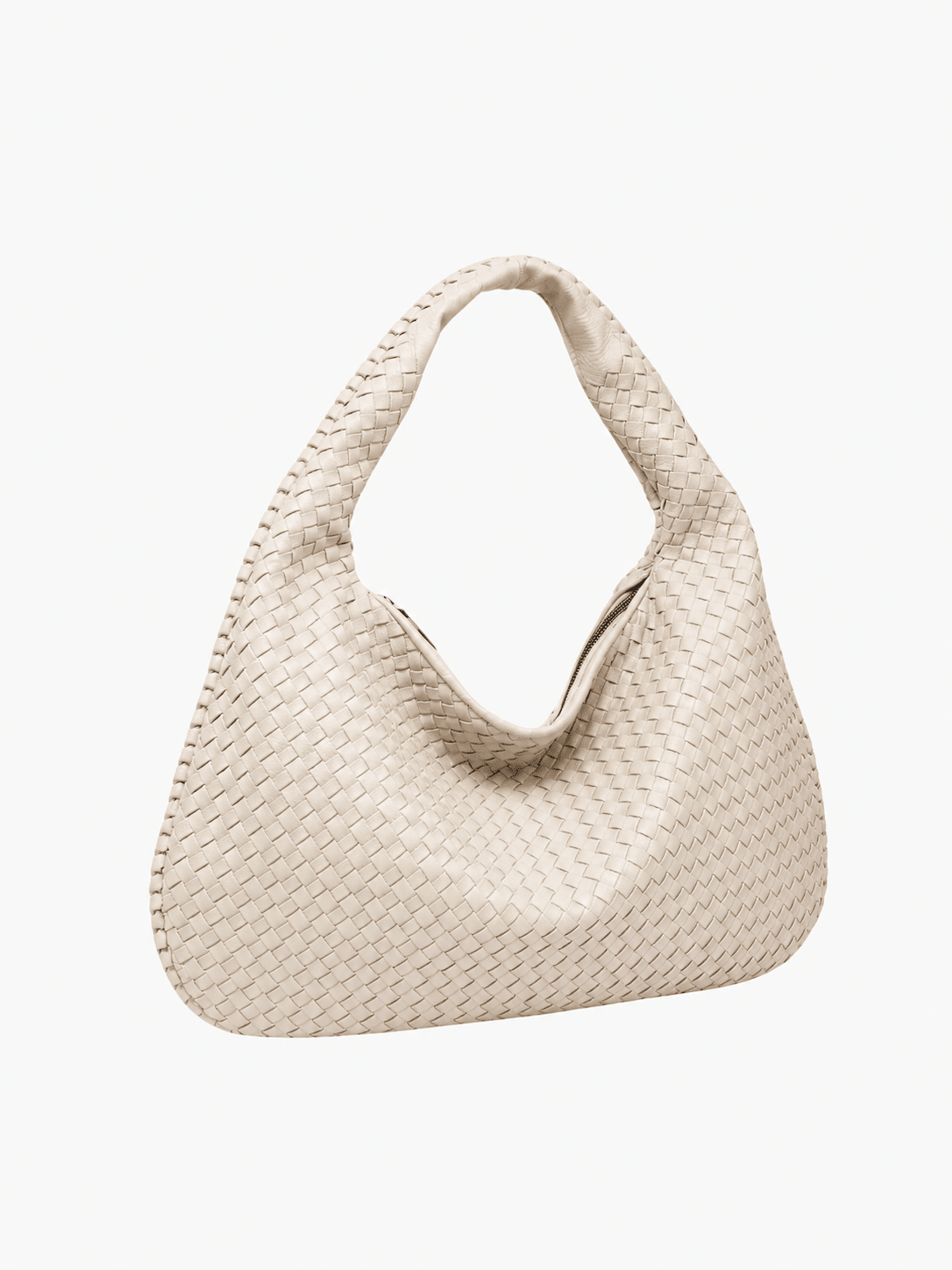 Gevlochten tas XL