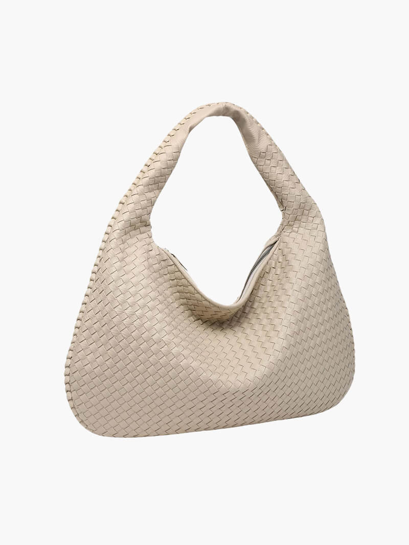Gevlochten tas XL