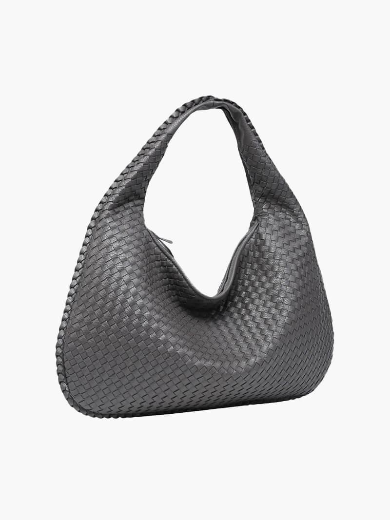 Gevlochten tas XL