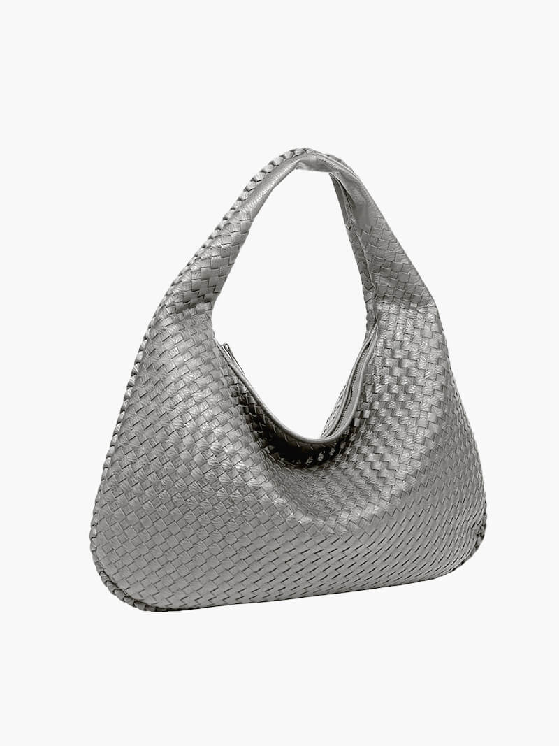 Gevlochten tas XL