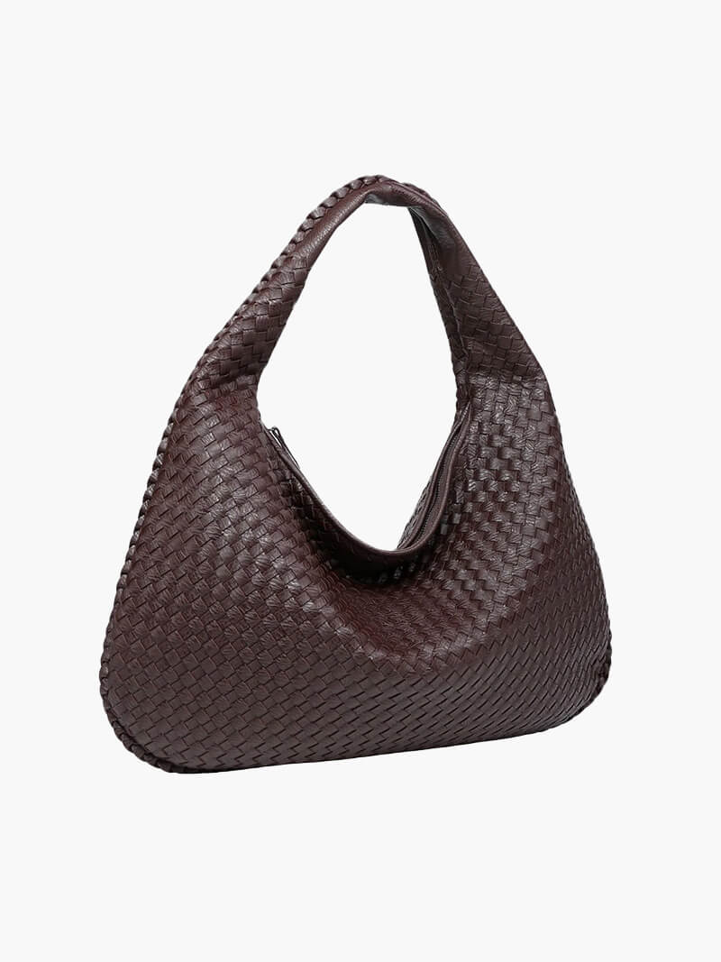 Gevlochten tas XL